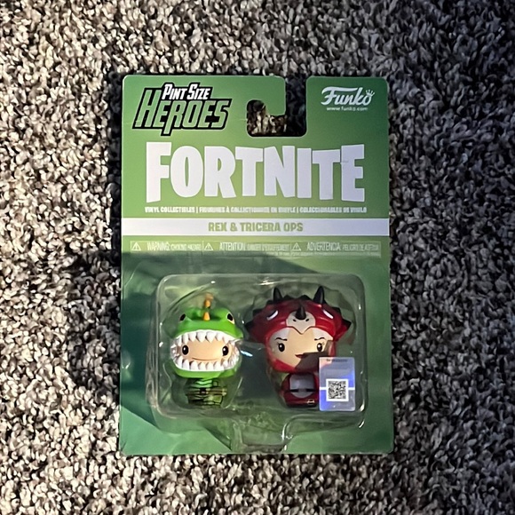Fortnite Rex and Tricera Ops Mini Fugures - Picture 1 of 1
